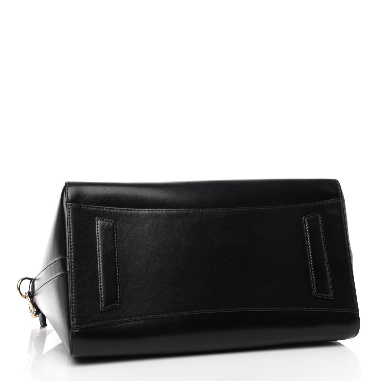 Shiny Lord Calfskin Medium Antigona Black