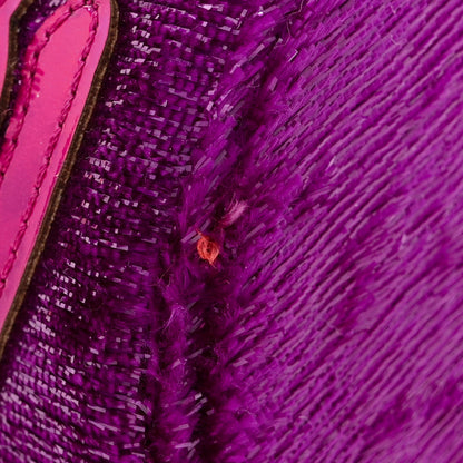 Christian Louboutin Metallic Sequin Marie Jane Bucket Purple 10 of 10