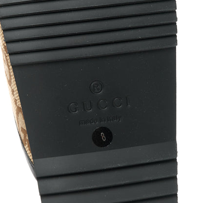 Gucci Monogram Maxi GG Mens Sandals 8 Camel 6 of 10