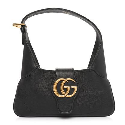 Gucci Goatskin Small GG Aphrodite Shoulder Bag Black 1 of 11