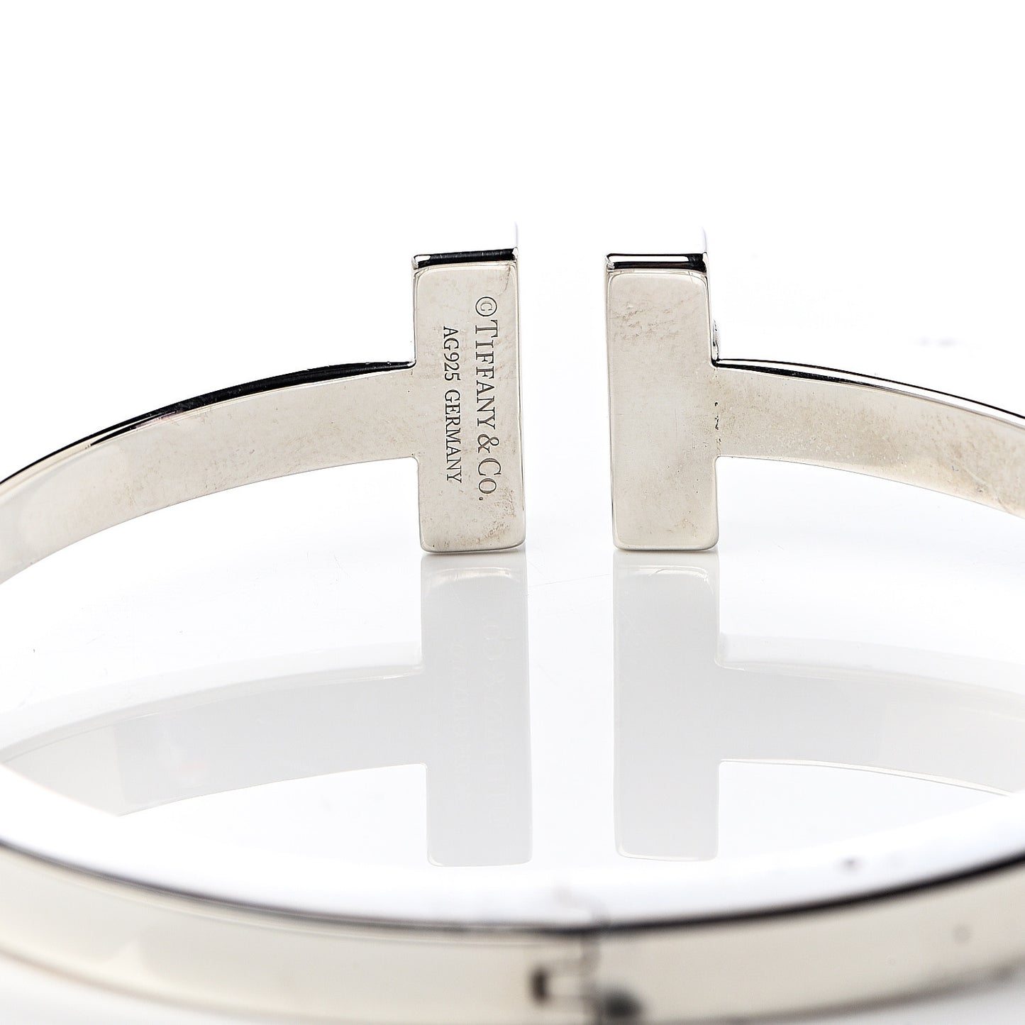 Sterling Silver T Square Bracelet
