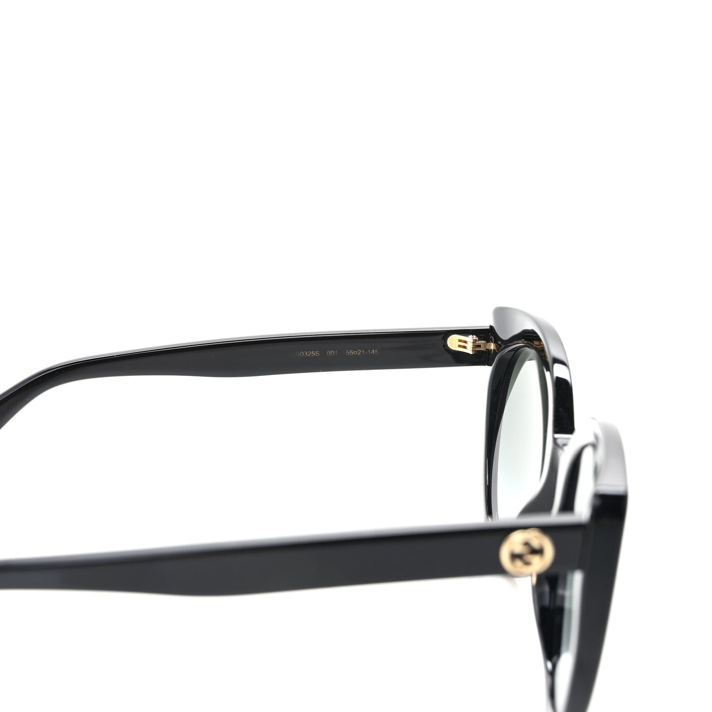 Acetate Cat Eye Sunglasses GG0325S Black