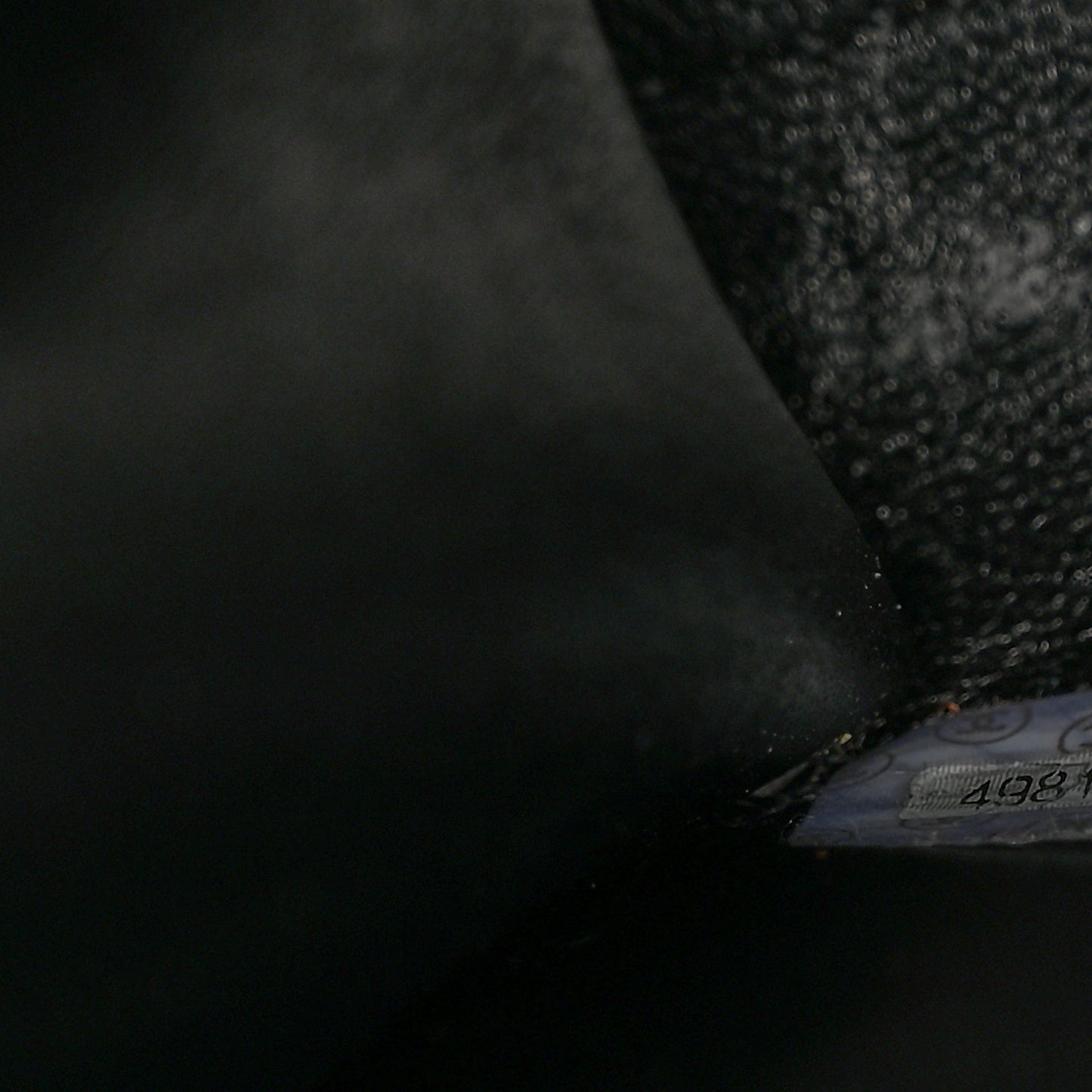 Lambskin Quilted Briefcase Laptop Bag Black