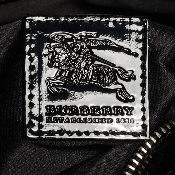 Patent Quilted Beaton Black