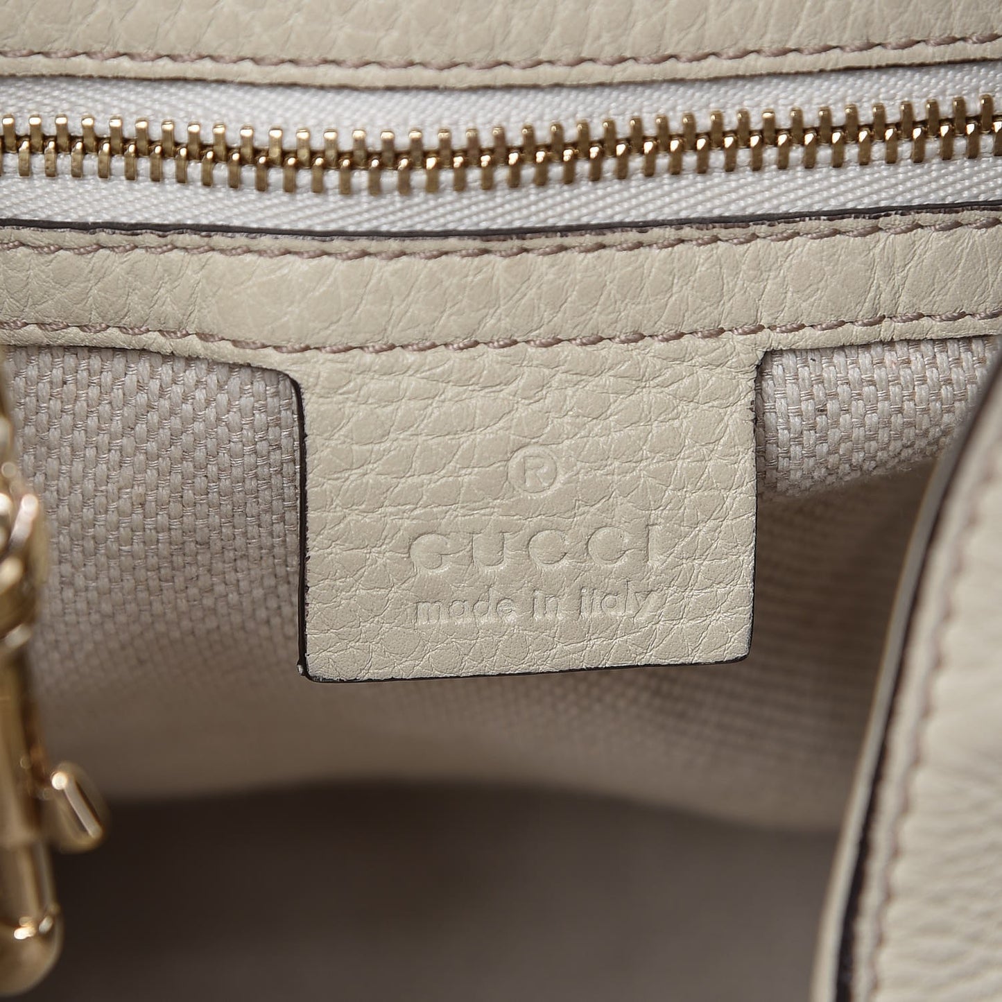 Cellarius Calfskin Small Soho Shoulder Bag Mystic White