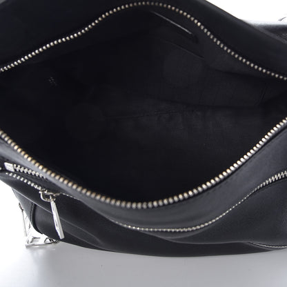 Loewe Calfskin Zipper Puzzle Bag Black 5 of 8