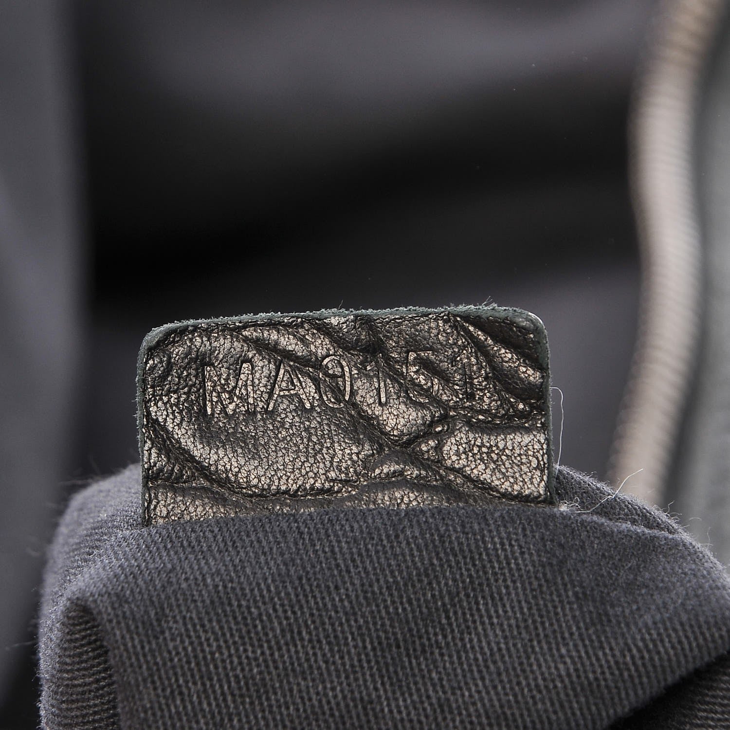 Givenchy Calfskin Crocodile Embossed Large Nightingale Black 7 of 8