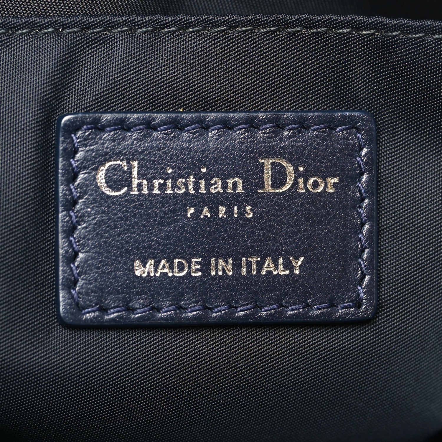 Christian Dior Oblique Calfskin Small Kids' Multifunctional Bag Beige Black 6 of 10