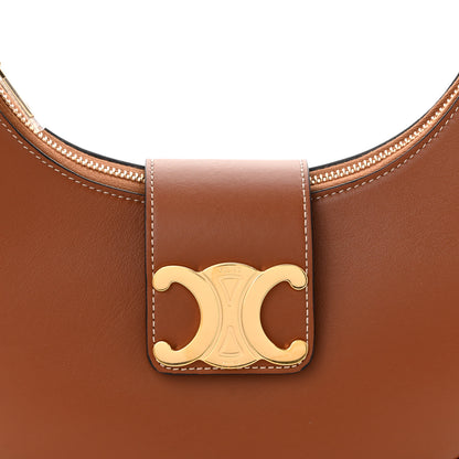 Celine Smooth Calfskin Medium Strap Ava Triomphe Shoulder Bag Tan 8 of 10