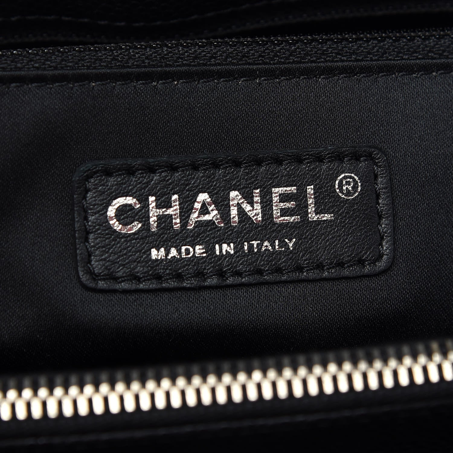 Chanel Caviar Quilted Grand Shopping Tote GST Black 6 of 10