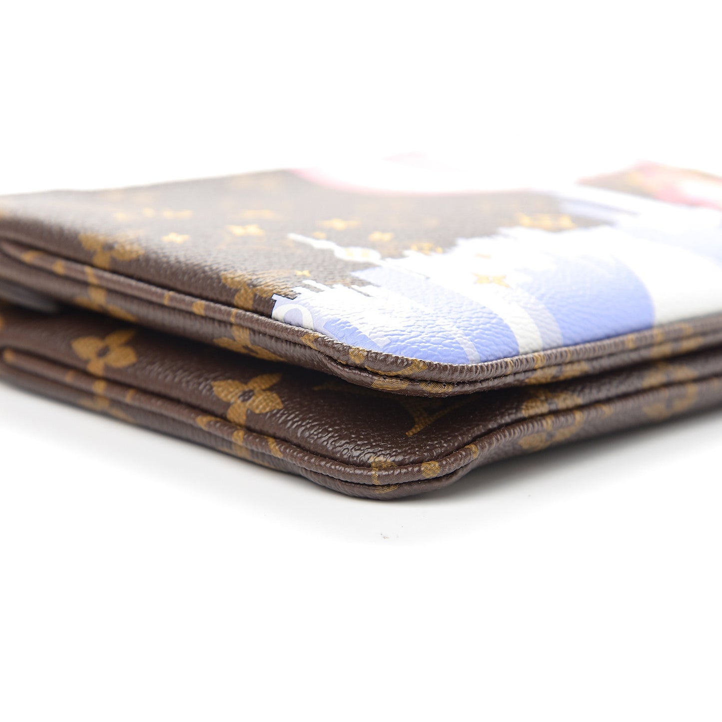 Monogram 2019 Christmas Animation Double Zip Pochette