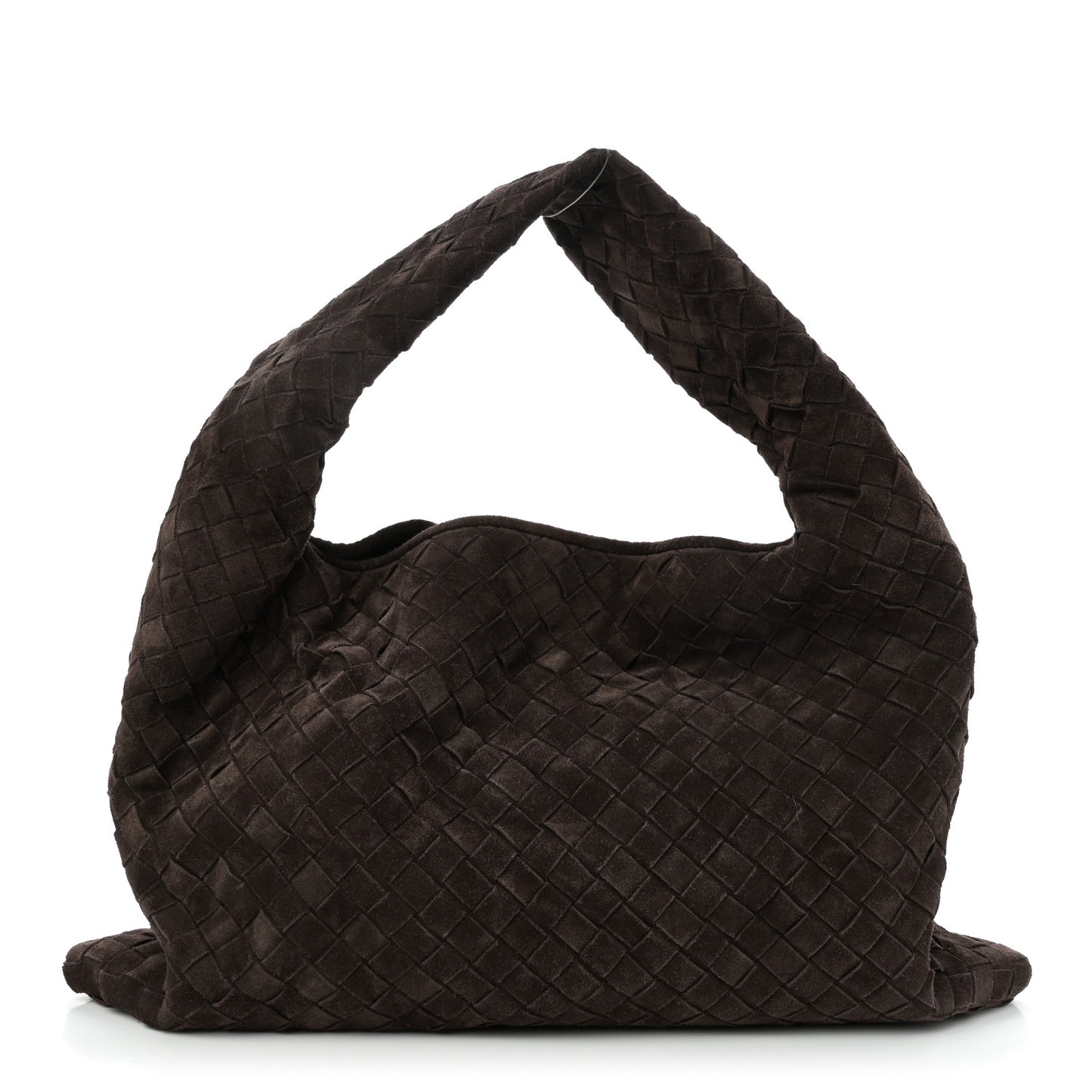 Suede Intrecciato Small Hop Fondant