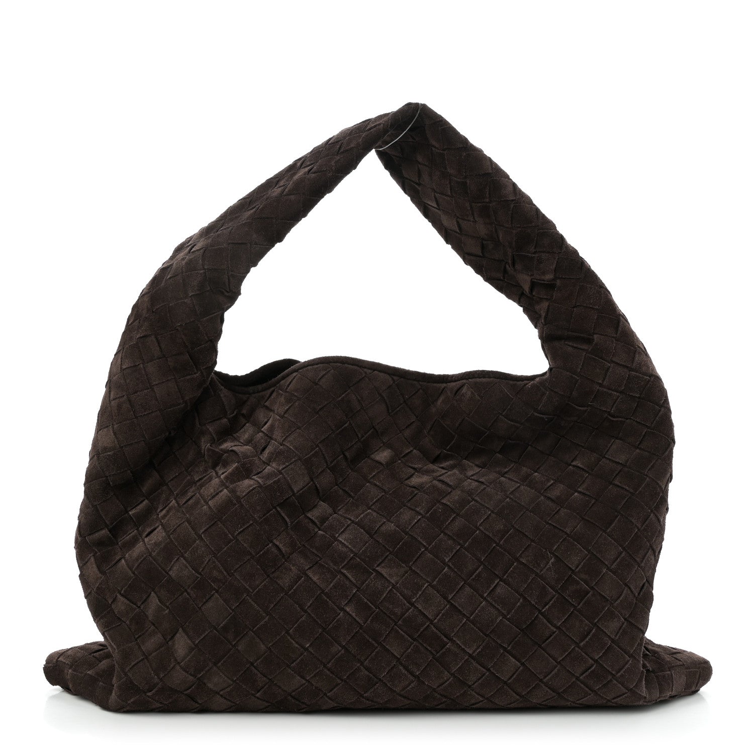 Bottega Veneta Suede Intrecciato Small Hop Fondant 1 of 9