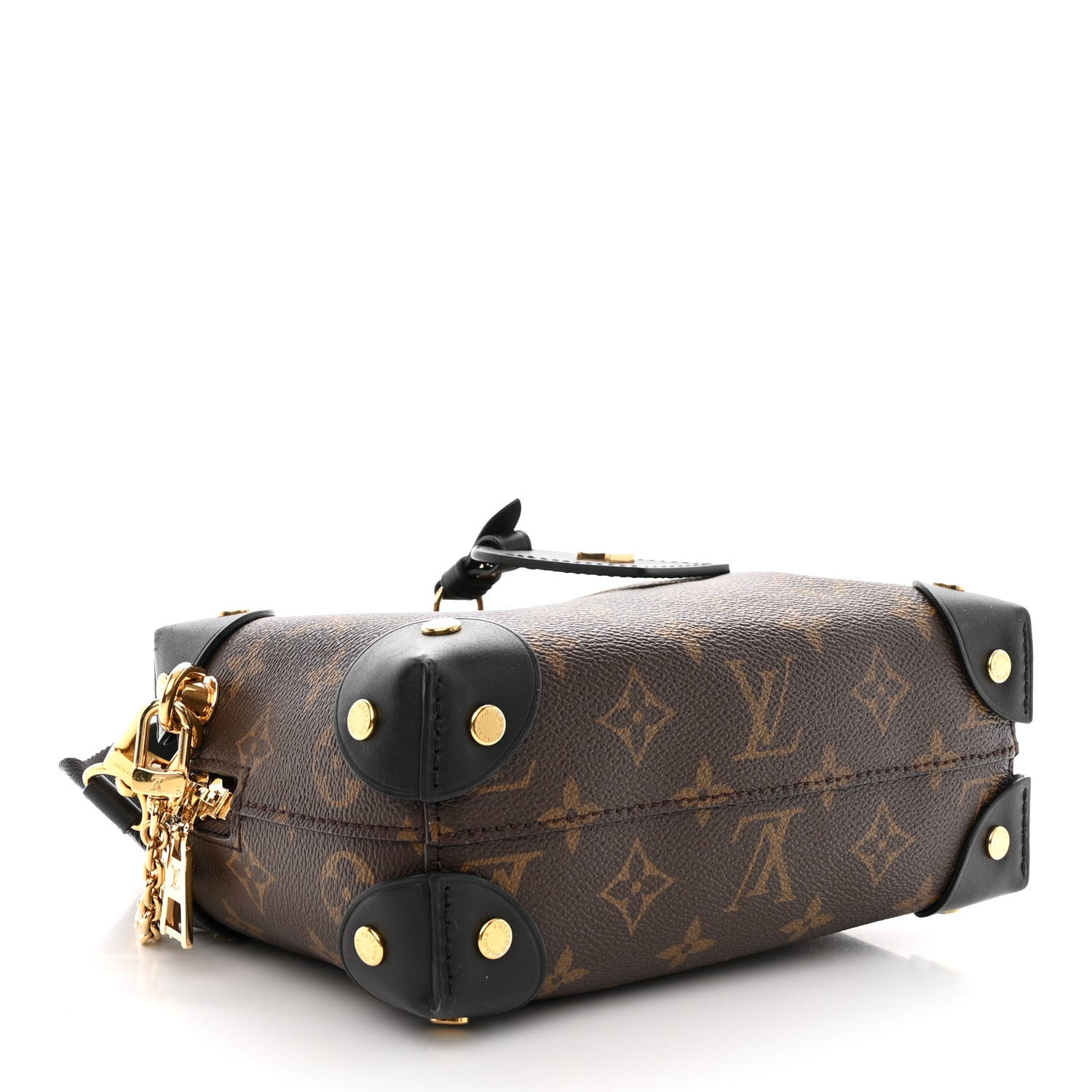 Louis Vuitton Monogram Petite Malle Souple Black 4 of 10