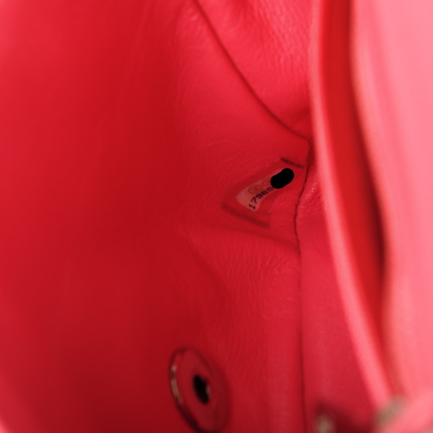 Patent Quilted Mini Square Flap Pink