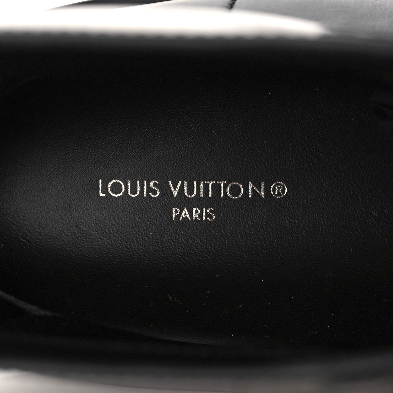 Louis Vuitton Calfskin Polar Flat Ankle Boots 38 Black 7 of 10