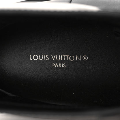 Louis Vuitton Calfskin Polar Flat Ankle Boots 38 Black 7 of 10
