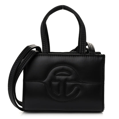 Telfar Nylon Small Puff Shopping Bag Black 1 of 10