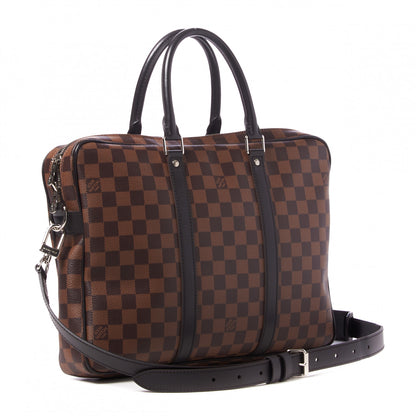 Louis Vuitton Damier Ebene Porte-Documents Voyage PM 2 of 8