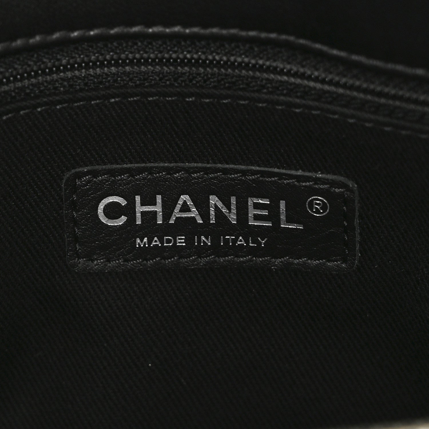 Chanel Lambskin Quilted Chic and Soft Shopping Tote Black 6 of 10