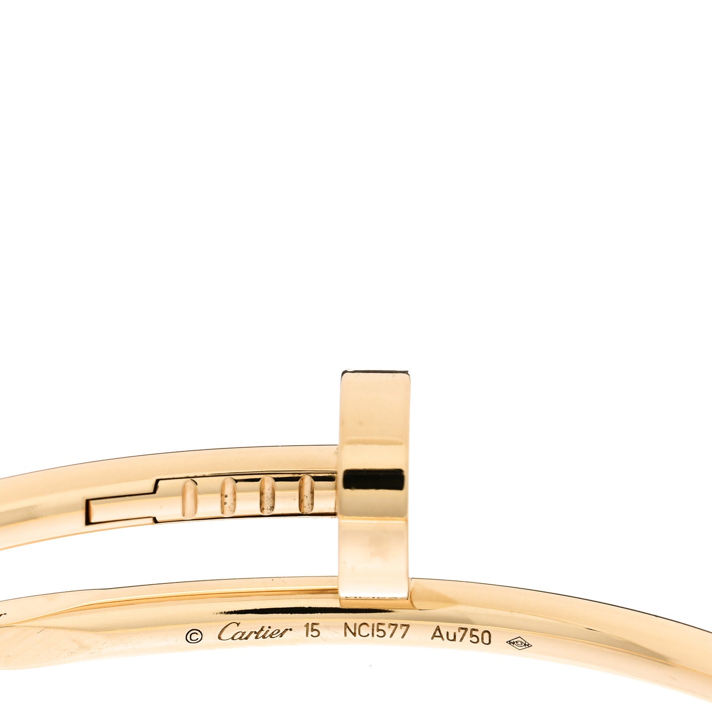 18K Yellow Gold Juste Un Clou Bracelet 15