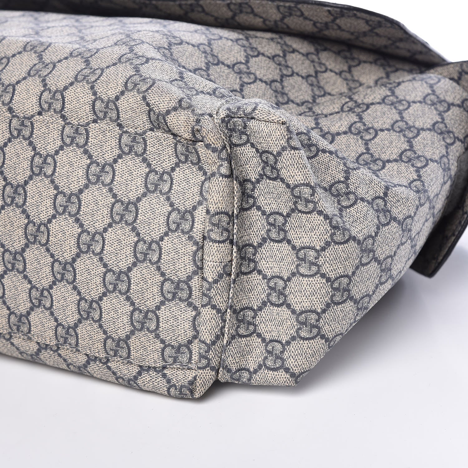 Gucci GG Plus Monogram Messenger Diaper Bag Navy 12 of 17