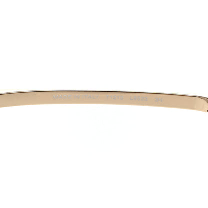 Chanel Metal Shield Runway Sunglasses 71213 Gold 5 of 6