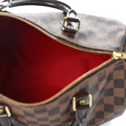 Louis Vuitton Damier Ebene Speedy 30 5 of 12