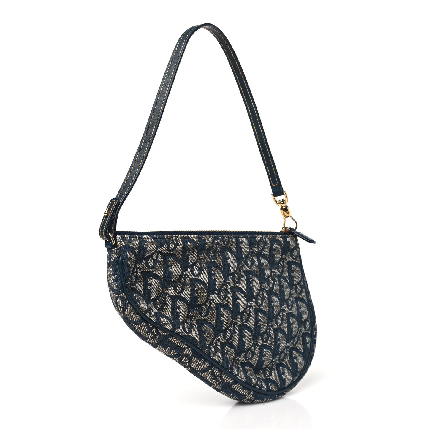 Monogram Mini Saddle Pochette Navy