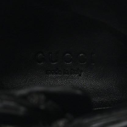 Gucci Nappa Frances GG Matelasse Platform Combat Boots 37 Black 8 of 9