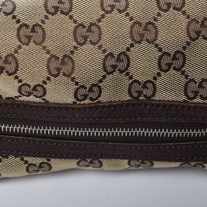 Gucci Monogram Medium Pop Hobo Dark Brown 8 of 12