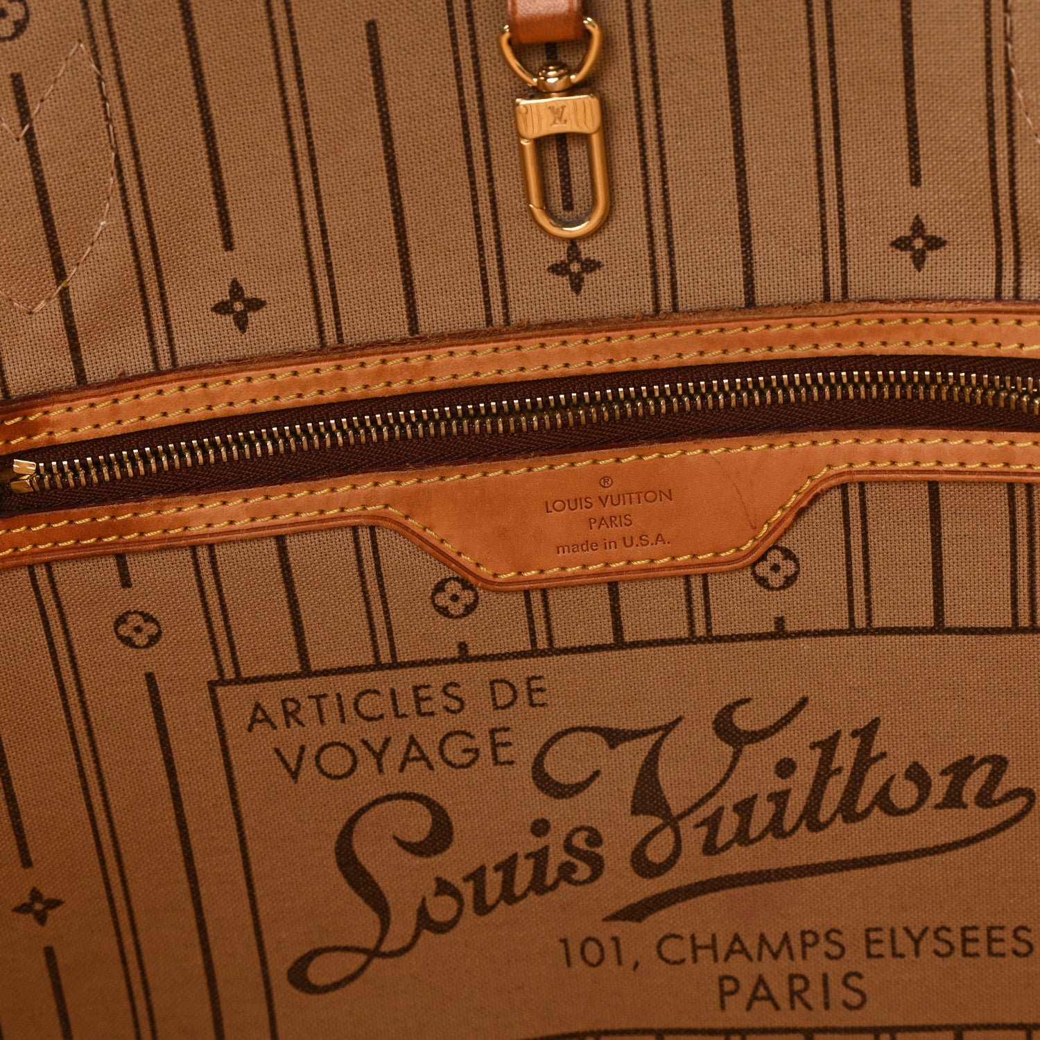 Louis Vuitton Monogram Neverfull MM 6 of 10