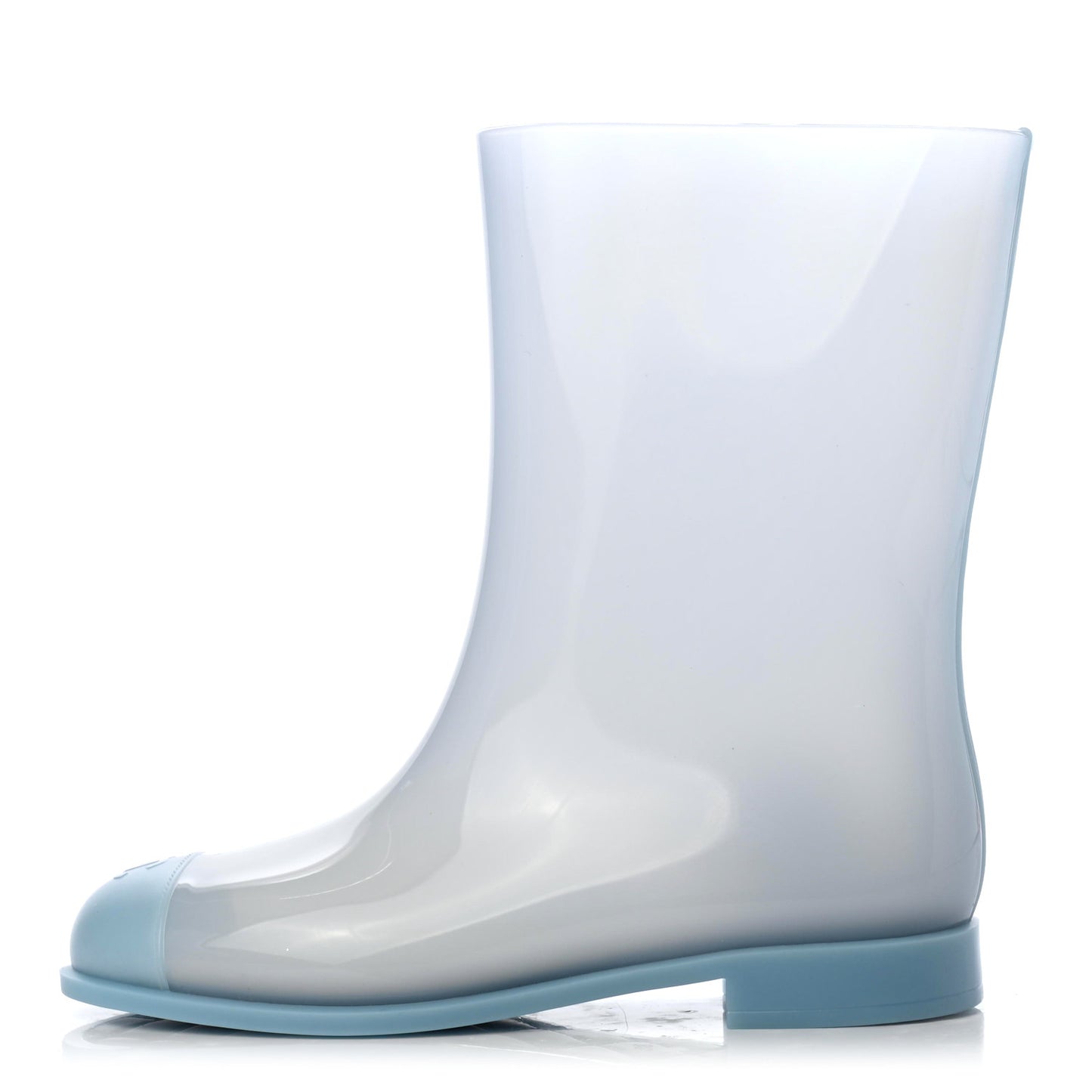 Rubber Rain Boots 38 Light Blue