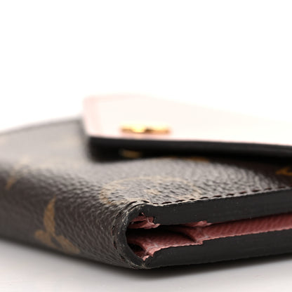 Louis Vuitton Monogram Zoe Wallet Rose Ballerine 8 of 8