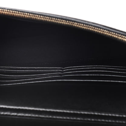 Fendi Vitello Liberty Lucido F is Fendi Medium Envelope Wallet on Chain Black 2 of 16
