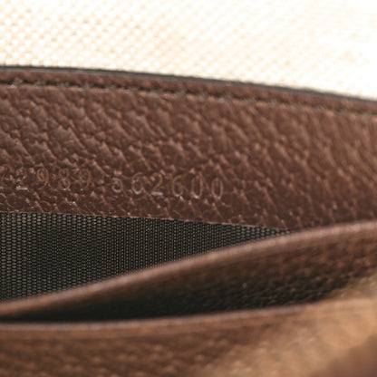 Gucci GG Supreme Monogram Web Ophidia Wristlet Pouch Brown 7 of 8