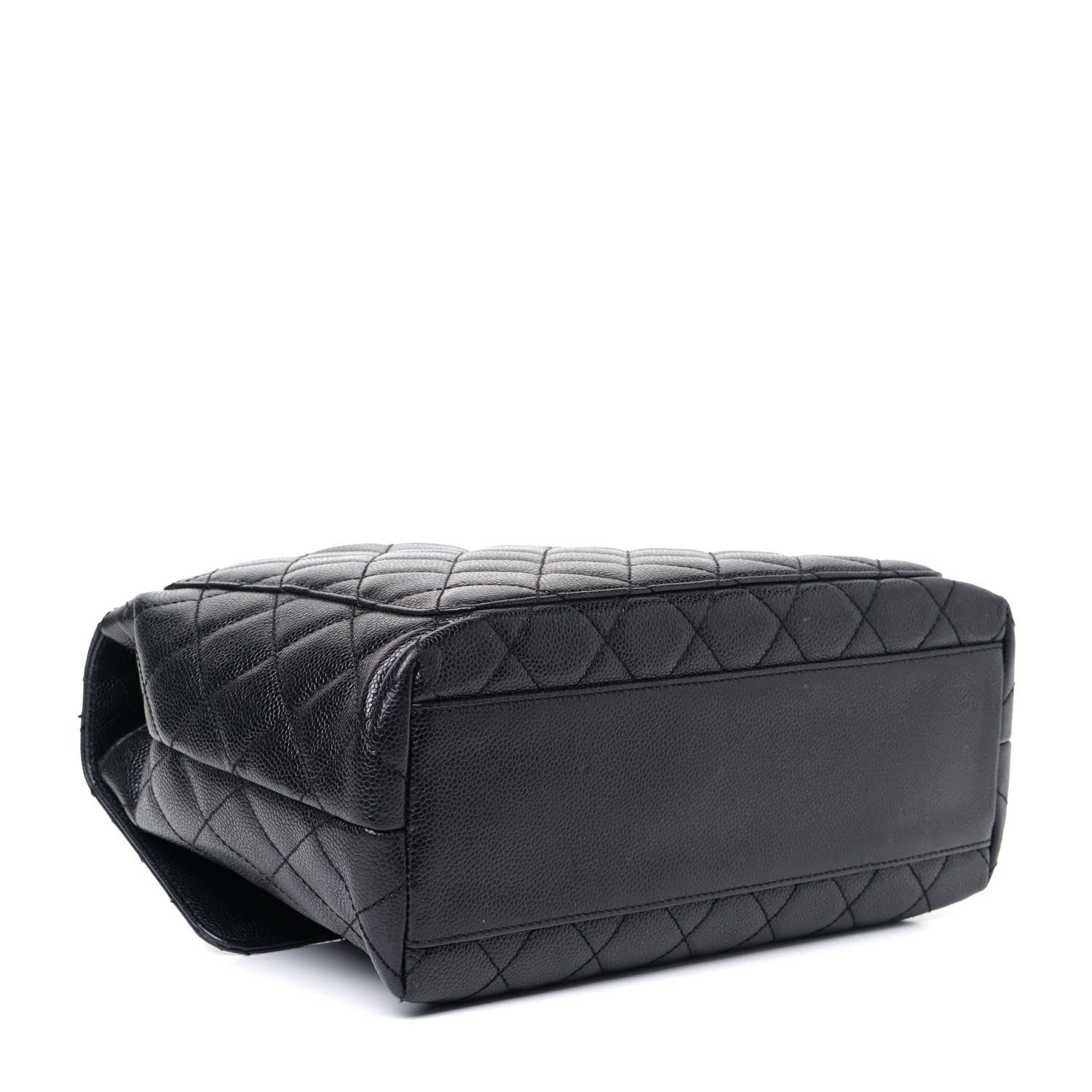 Chanel Caviar Quilted Jumbo Kelly Flap Black 3 of 5