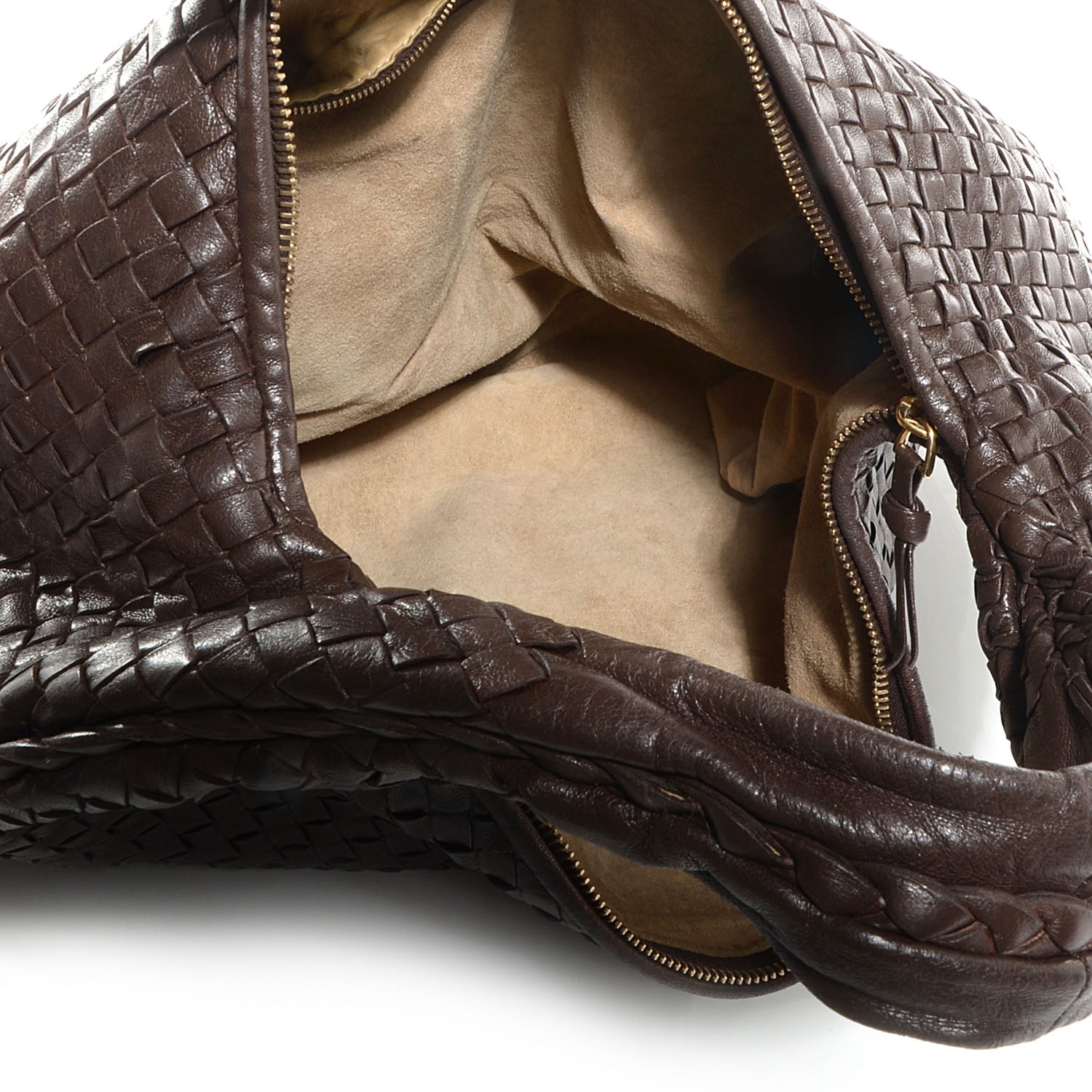 Bottega Veneta Nappa Intrecciato Large Veneta Hobo Ebano 5 of 8