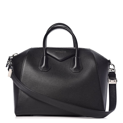 Givenchy Sugar Goatskin Medium Antigona Black 1 of 14