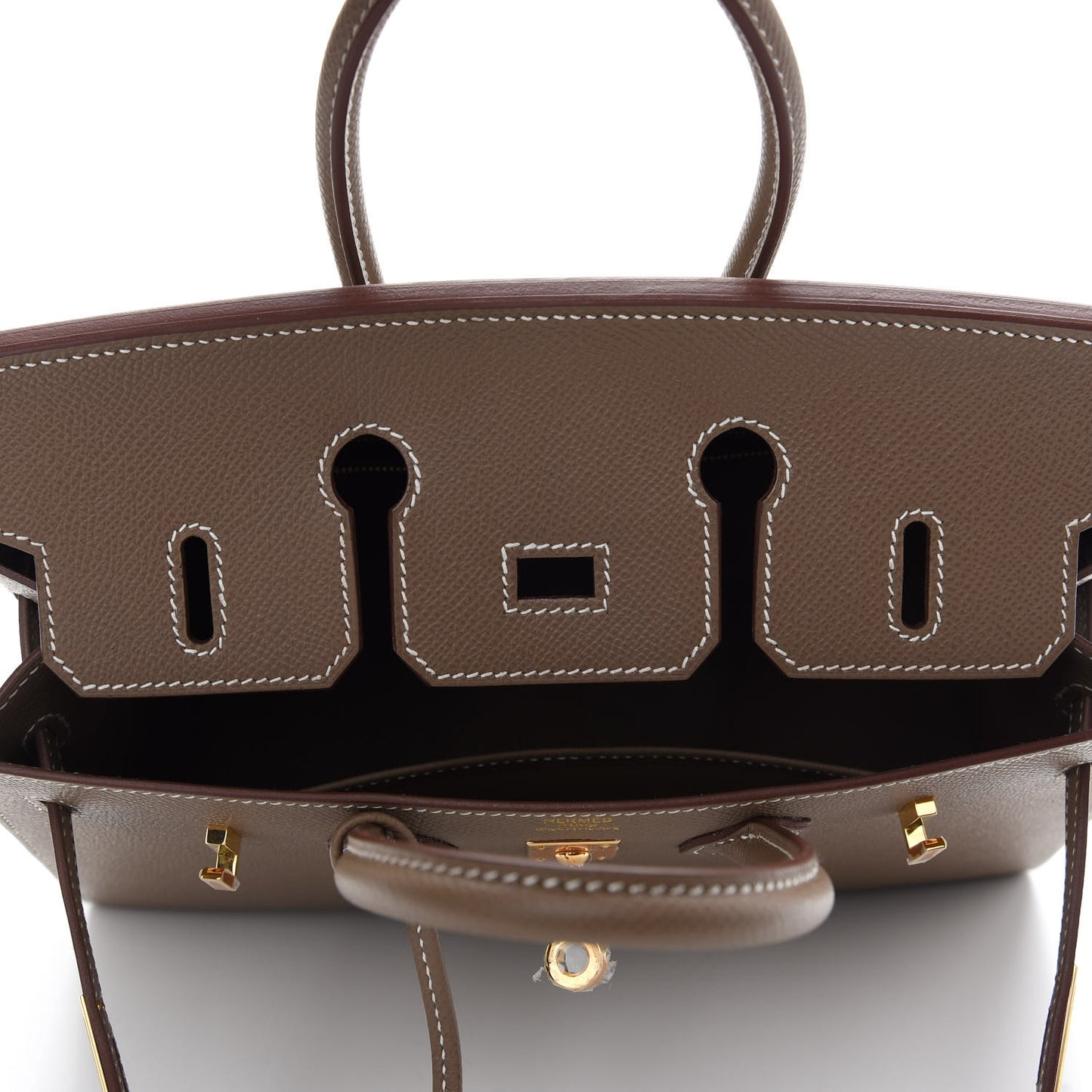 Epsom Birkin Sellier 25 Etoupe