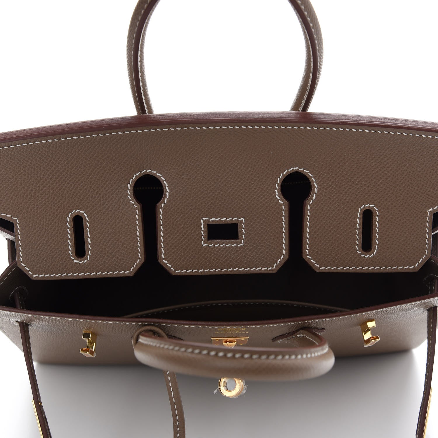 Hermes Epsom Birkin Sellier 25 Etoupe 18 of 35
