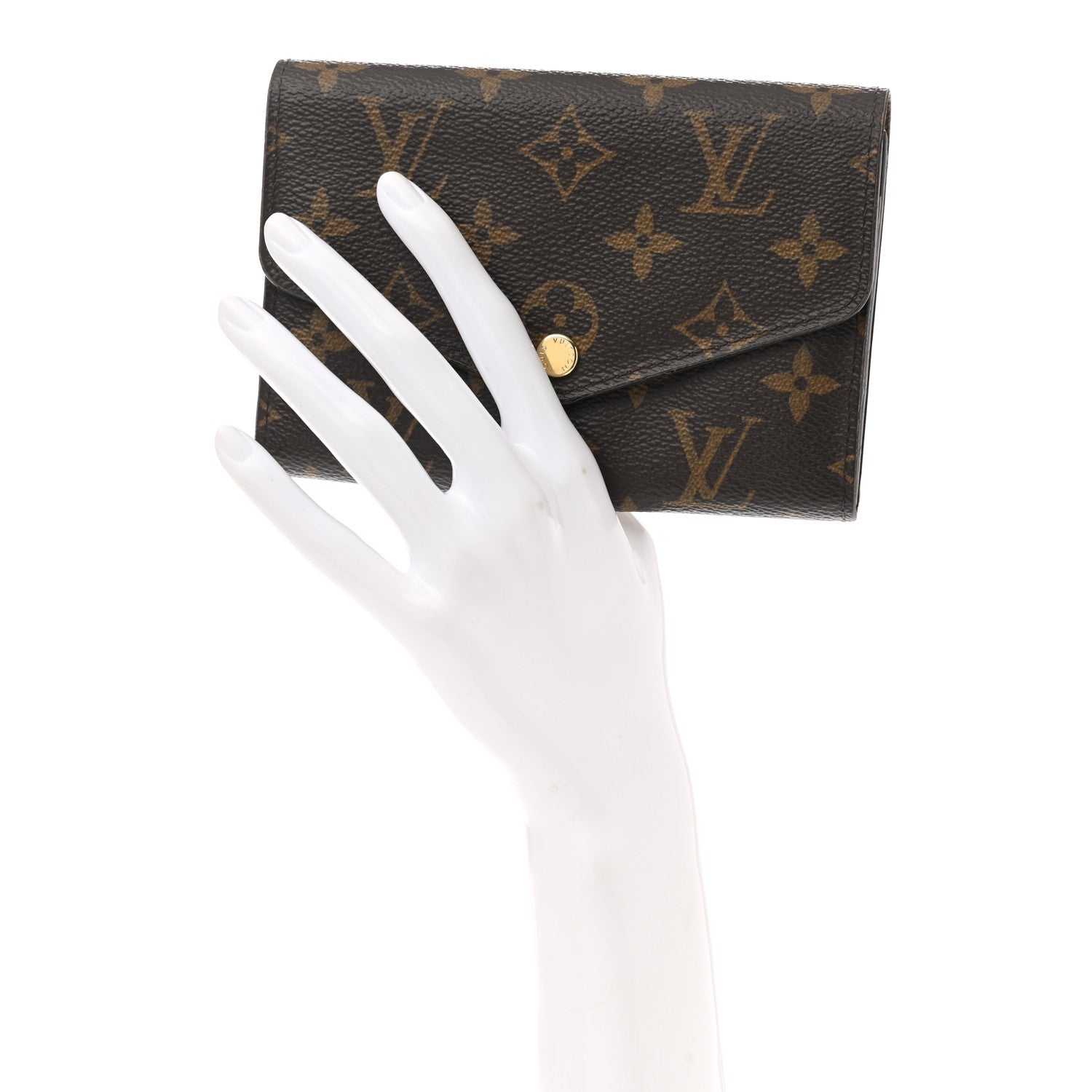 Louis Vuitton Monogram Sarah Compact Wallet 2 of 11