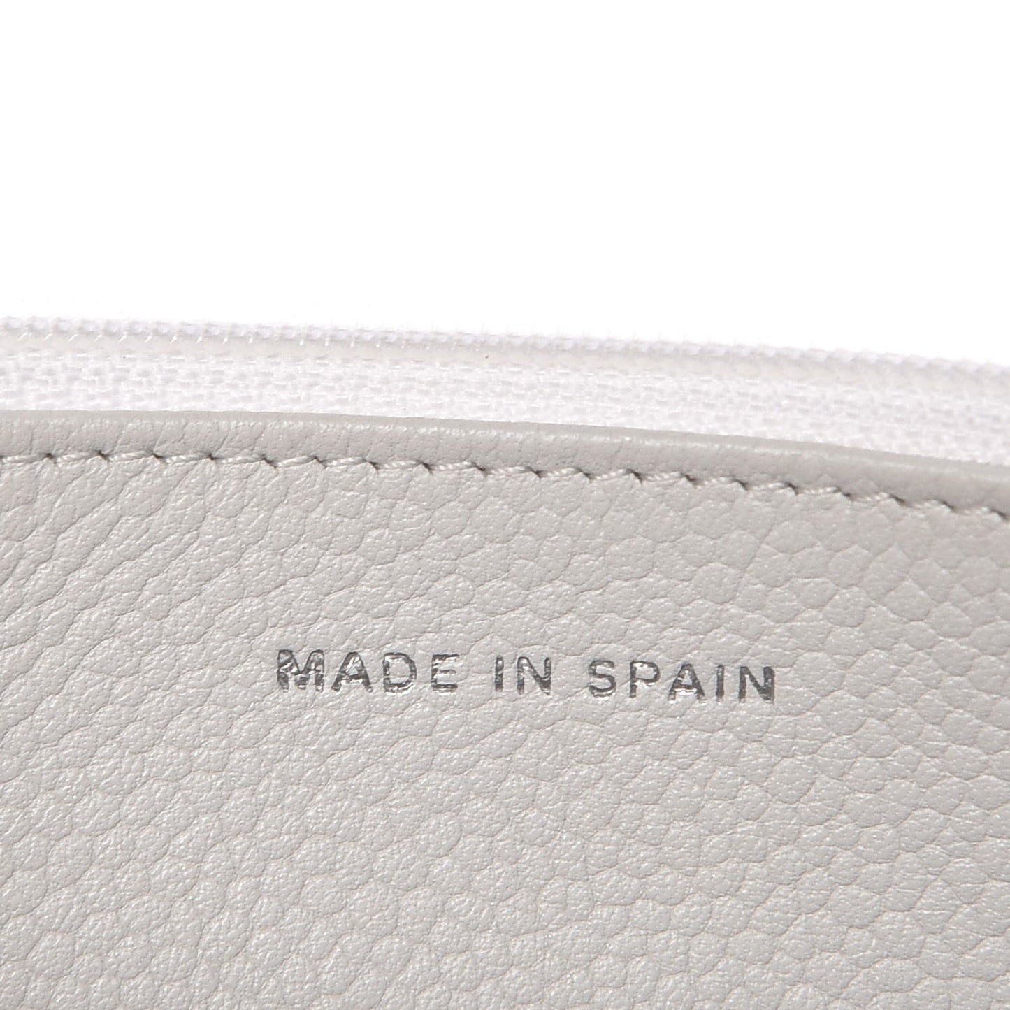 Caviar Timeless CC Wallet on Chain WOC White