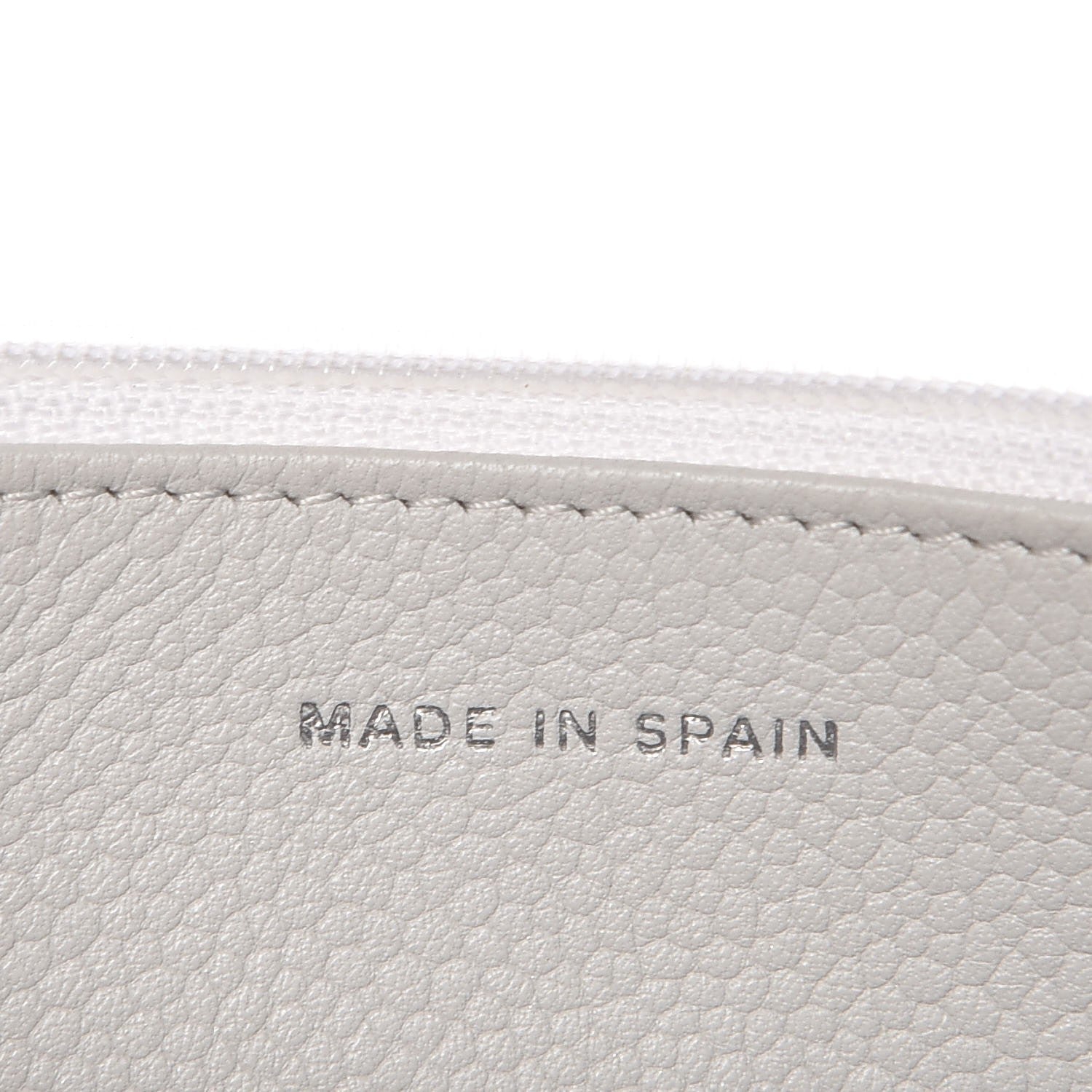 Chanel Caviar Timeless CC Wallet on Chain WOC White 7 of 11