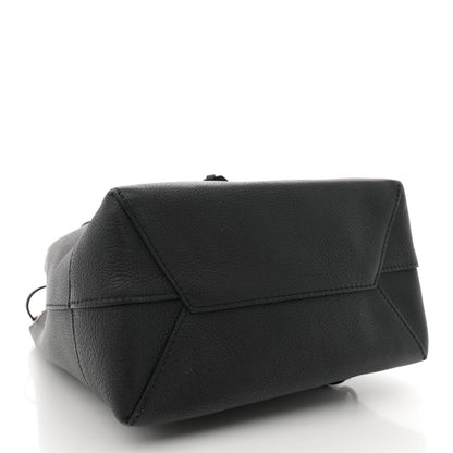 Louis Vuitton Calfskin Lockme Backpack Black 4 of 13