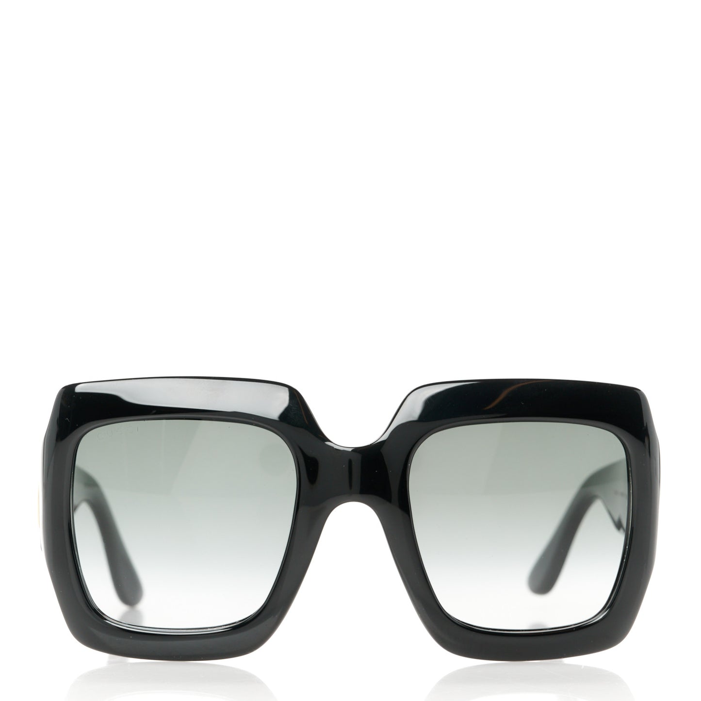 Acetate Square Frame Sunglasses GG0053S Black