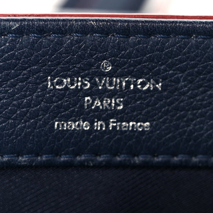 Louis Vuitton Calfskin Lockme II Chain Bag BB Marine Rouge 6 of 10