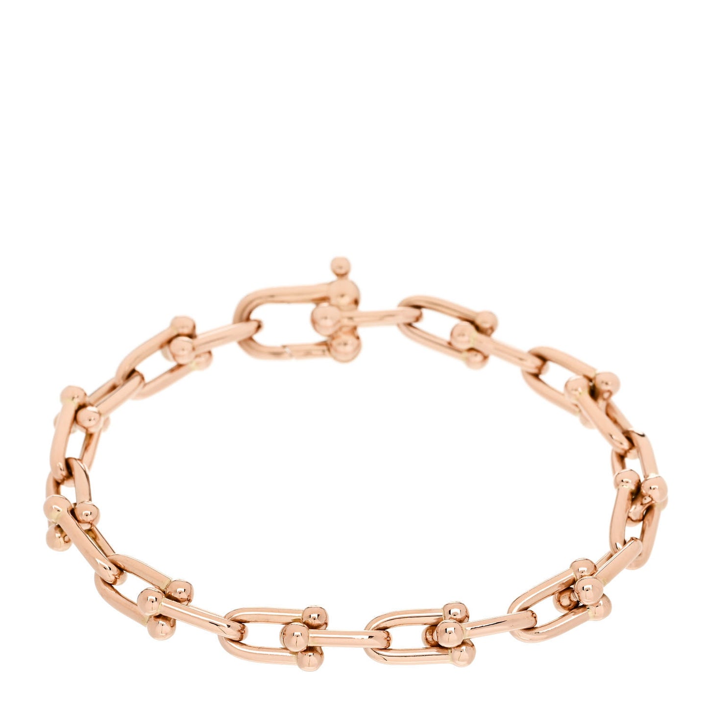 18K Rose Gold Small HardWear Link Bracelet