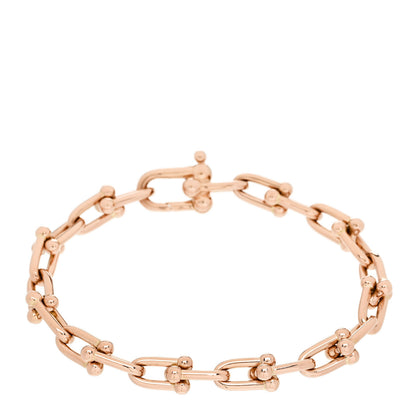 Tiffany 18K Rose Gold Small HardWear Link Bracelet 1 of 4