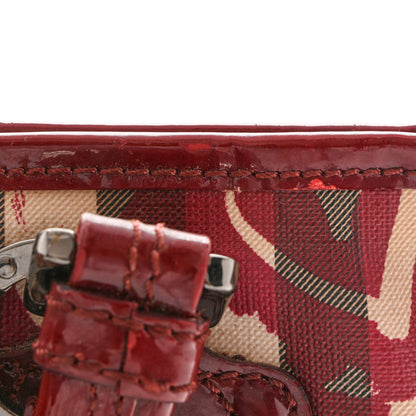 Burberry Nova Check Heart Tote Red 14 of 16